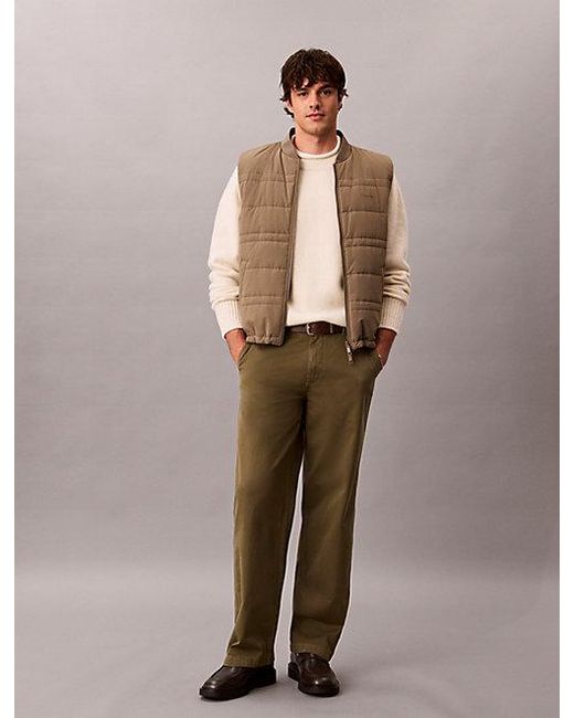 Calvin Klein Natural Jeans Relaxed Wool Jumper for men