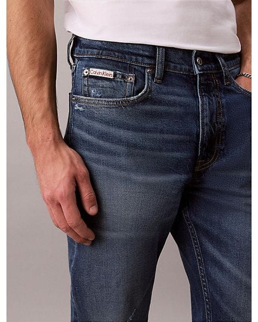 Calvin Klein Blue Jeans Tapered Jeans for men