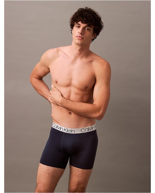 Calvin Klein Gray Chromatic 4-Pack Boxer Brief for men