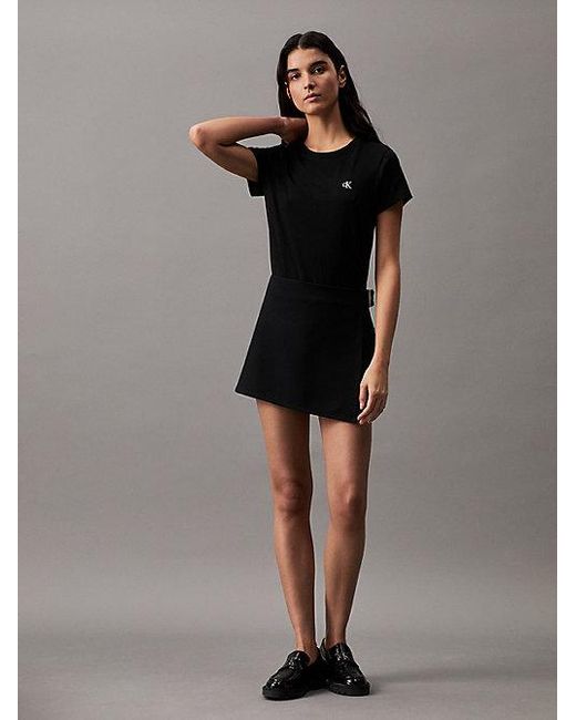Calvin Klein Black Slim Organic Cotton T-shirt
