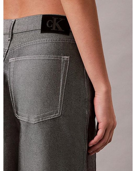Calvin Klein Gray Jeans Relaxed Barrel Jeans