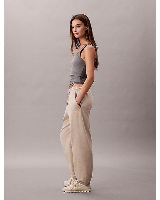Calvin Klein Multicolor Relaxed Premium Terry Joggers