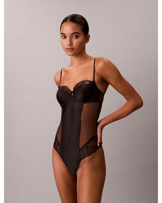 Calvin Klein Black Bodysuit
