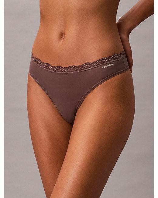 Calvin Klein String in het Multicolor