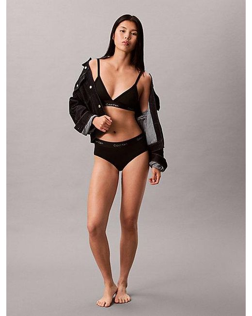 Calvin Klein Black Hipster Panty