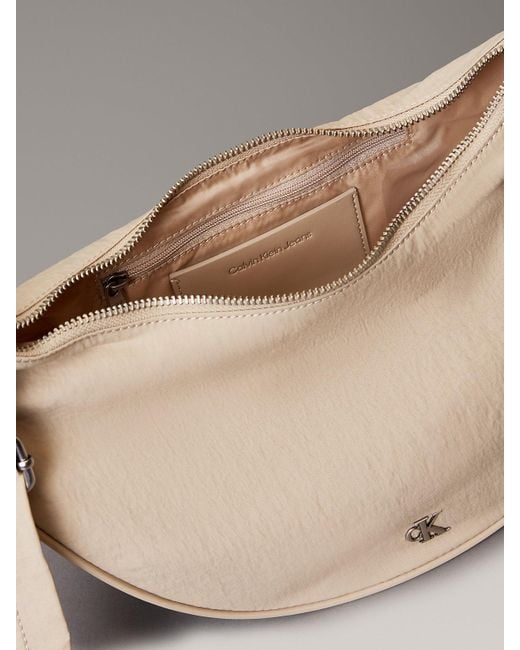 Calvin Klein Natural Sling Hobo Bag