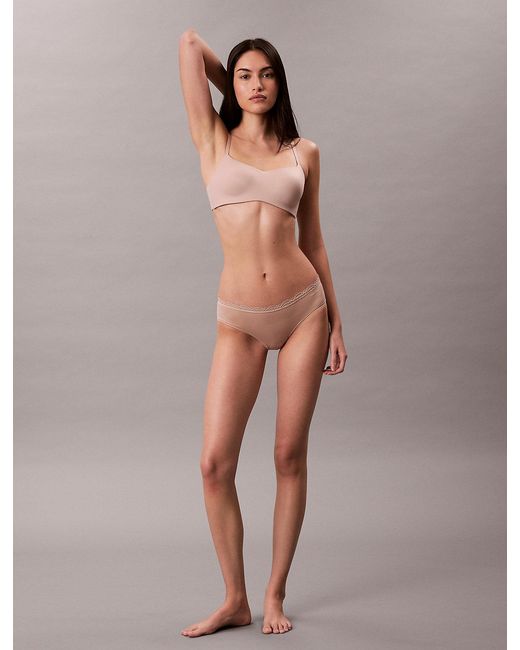 Calvin Klein Brown Hipster Panty