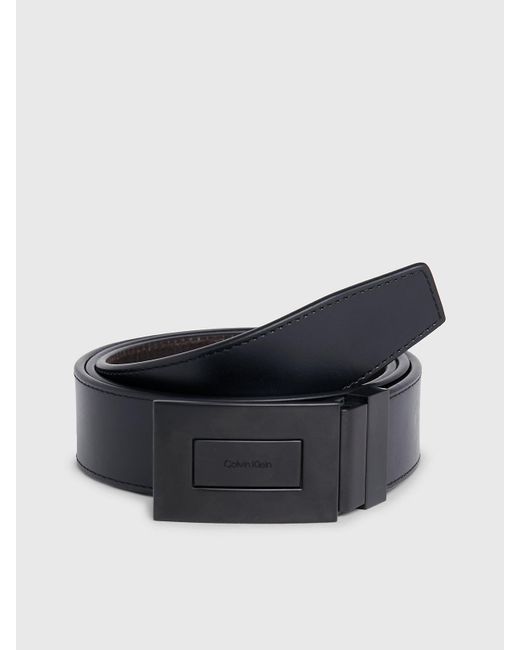 Calvin Klein Blue Reversible Leather Belt for men