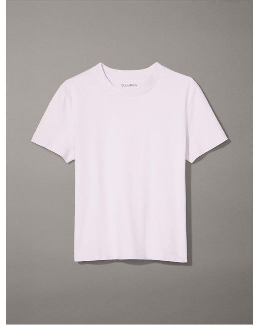 Calvin Klein White Archive Logo T-shirt