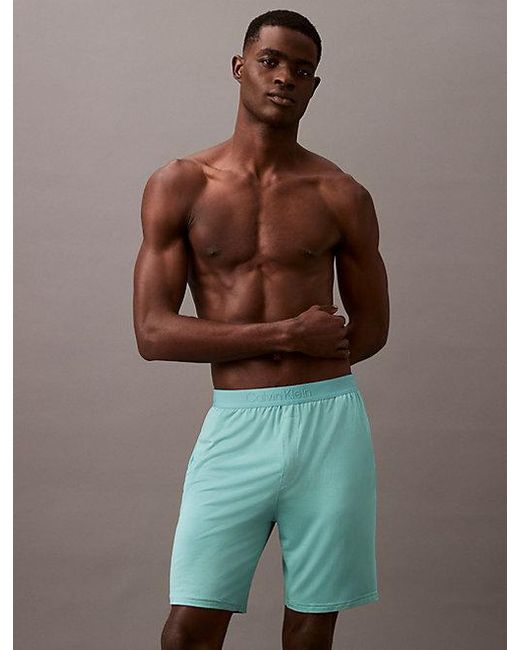 Calvin Klein Pyjamashort in het Multicolor voor heren