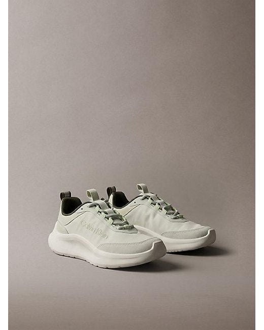 Calvin Klein Multicolor Ck Curve Lightweight Runner Trainers
