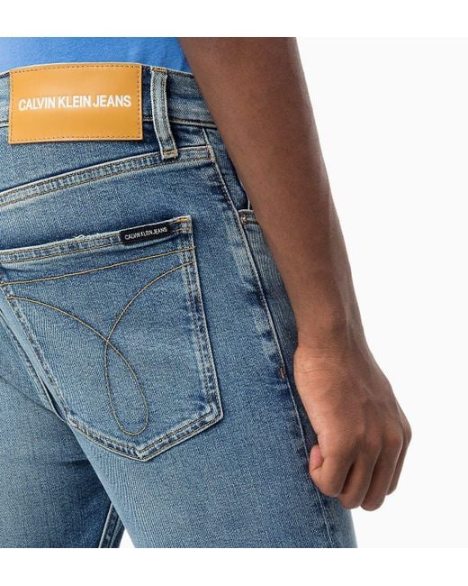 Calvin Klein Denim Ckj 016 Skinny Jeans in Denim (Blue) for Men Lyst