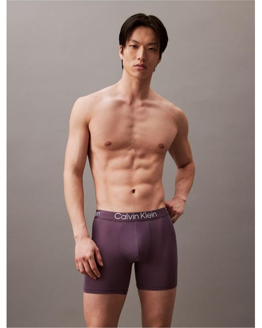 Calvin Klein Multicolor Ultra-soft Modern 3-pack Boxer Brief for men