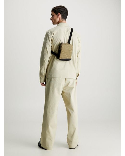 Calvin Klein Natural Small Convertible Reporter Bag for men