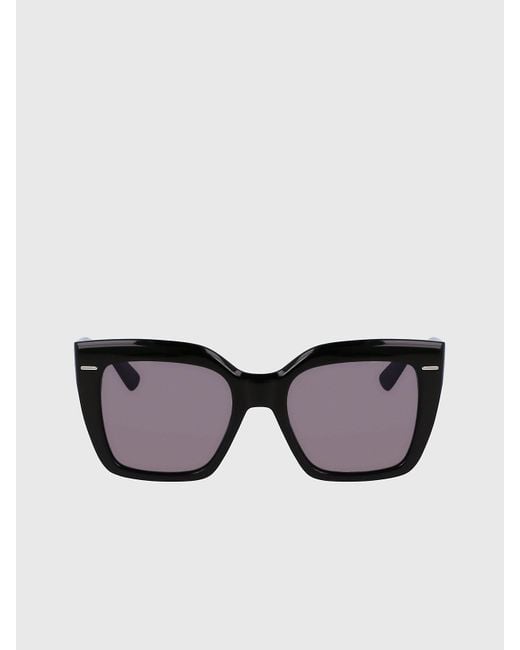 Calvin Klein Black Rectangle Sunglasses Ck23508S