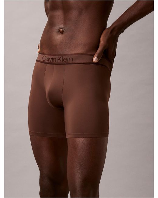 Calvin Klein Brown Tonal Logo Boxer Brief for men