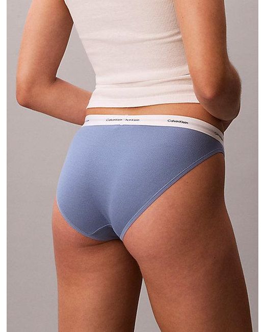 Calvin Klein Multicolor Bikini Briefs Cotton Stretch Rib
