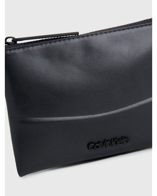Calvin Klein Black Leather Pouch for men