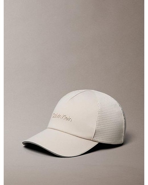 Calvin Klein Natural Twill Adjustable Trucker Cap for men