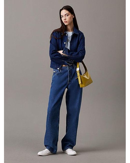 Calvin Klein Blue 90's Loose Jeans