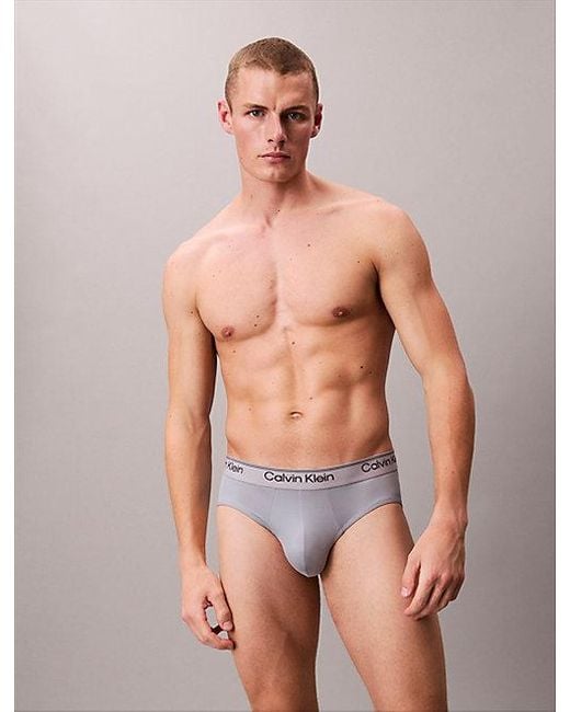 Calvin Klein 3-Pack Slips in het Multicolor voor heren