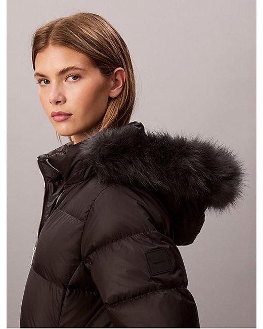 Calvin Klein Dons Pufferjack in het Black