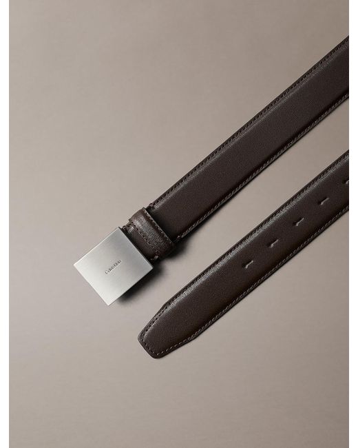 Cintura di Calvin Klein in Brown da Uomo