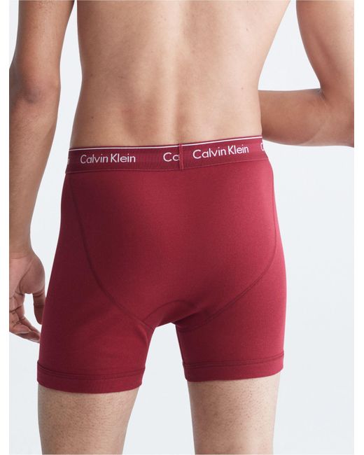Calvin Klein Cotton Classics 3-pack Boxer Brief for Men | Lyst