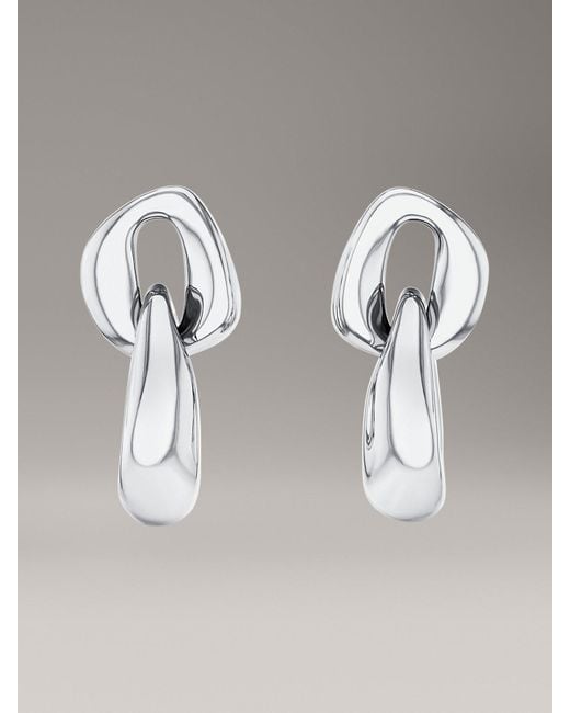 Calvin Klein Gray Earrings