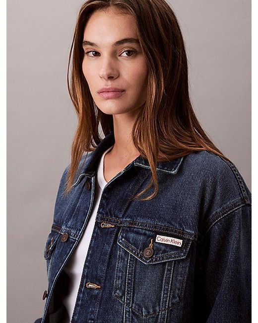 Calvin Klein Blue Jeans 90S Denim Jacket