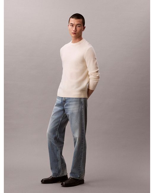 Calvin Klein Gray 90's Straight Jeans for men