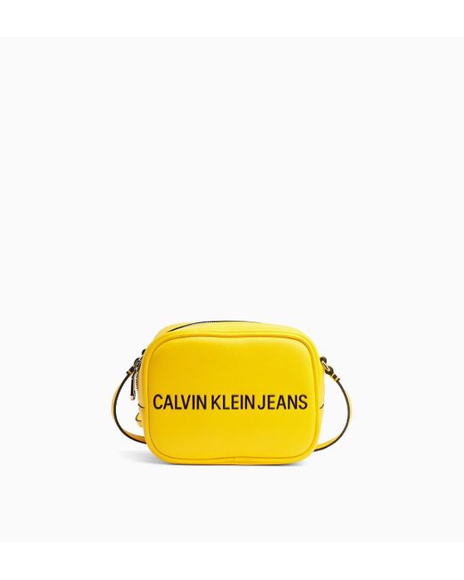 Calvin Klein Yellow Crossbody Bag
