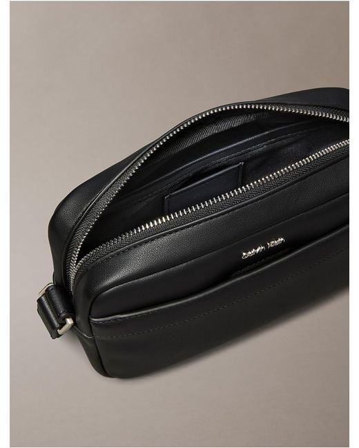 Calvin Klein Gray Raised Logo Pouch for men