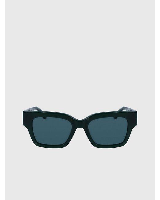Calvin Klein Blue Rectangle Sunglasses Ckj23601S