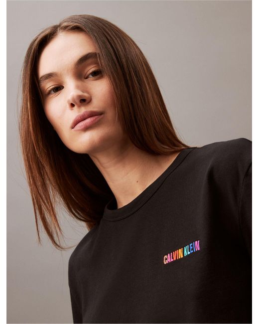 Calvin Klein Black Intense Power Pride Lounge Sleep T-shirt