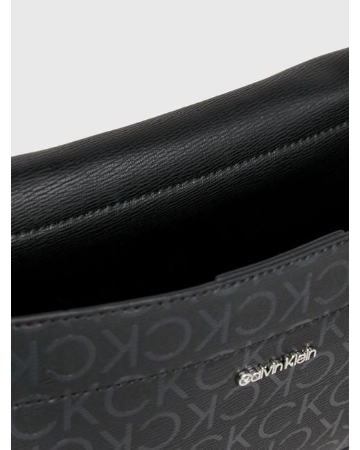 Calvin Klein Black Logo Shoulder Bag