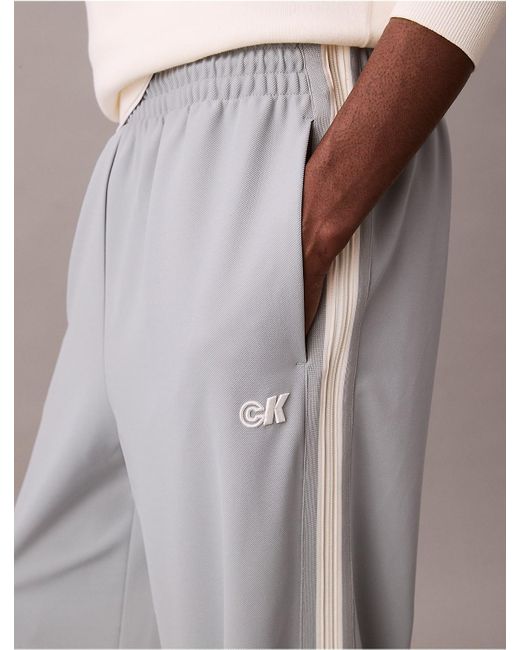Calvin Klein Multicolor Side Zip Track Pants for men