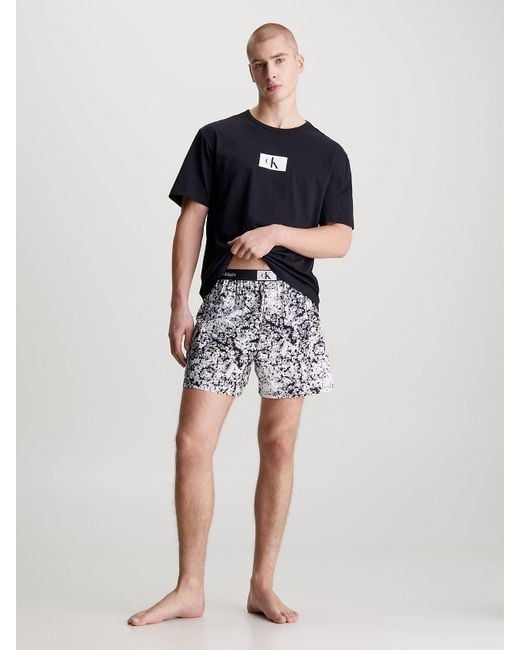 Calvin Klein Multicolor Shorts Pyjama Set - Ck96 for men
