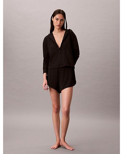 Calvin Klein Brown Pyjama Shorts Ultra Soft Modal