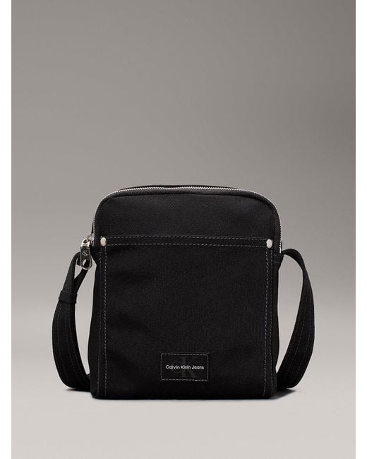 Calvin Klein Black Reporter Bag for men