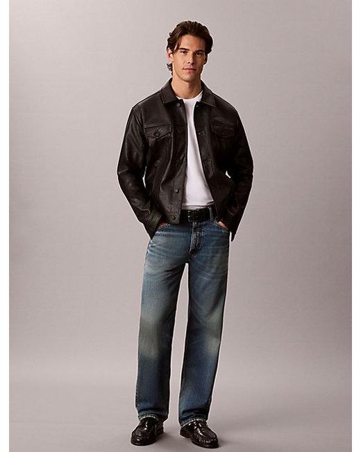Calvin Klein Multicolor Jeans 2 Pack Cotton Badge T-Shirts for men