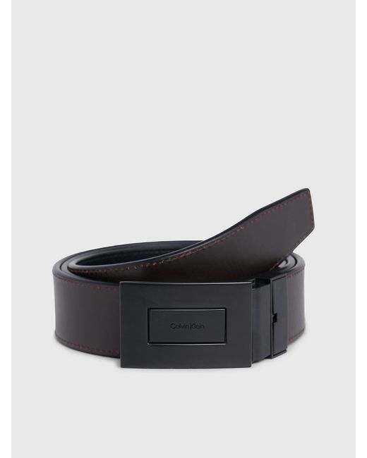Calvin Klein Blue Reversible Leather Belt for men