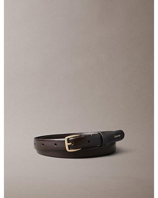 Calvin Klein Multicolor Full Grain Leather Belt