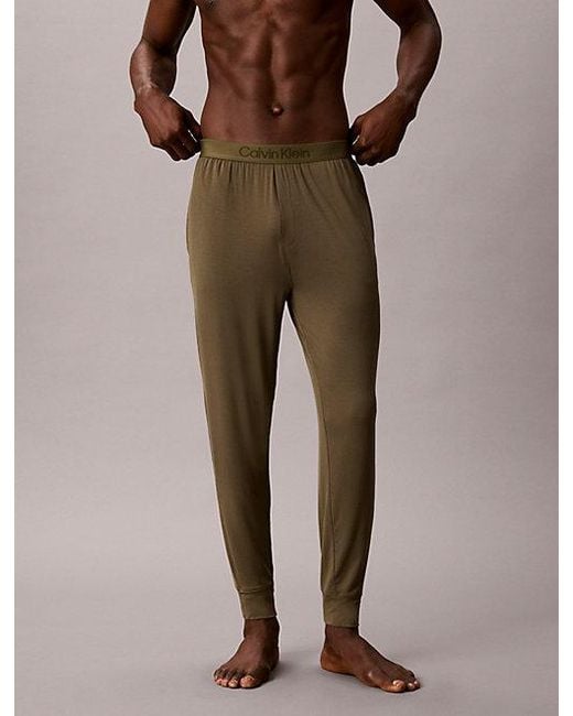 Calvin Klein Brown Pyjama Pants Ultra Soft Modal for men