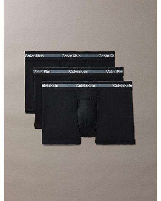 Calvin Klein Multicolor 3 Pack Trunks for men