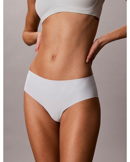 Calvin Klein White Hipster Panty