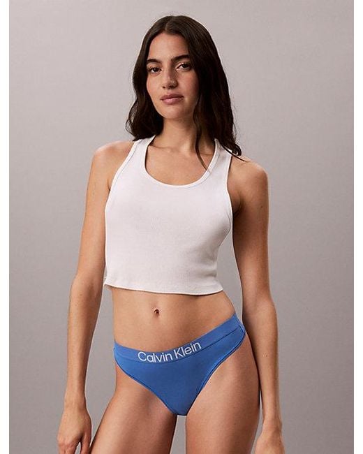 Calvin Klein Multicolor Thong Maximum Cotton
