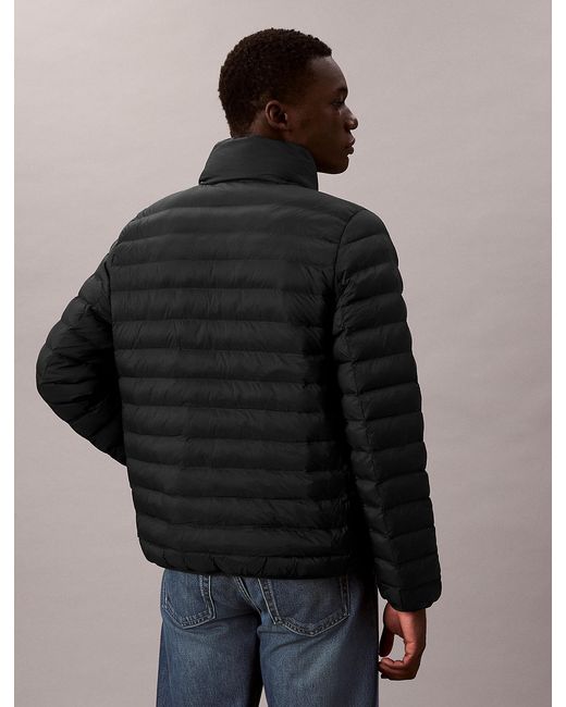 Calvin Klein Black Lightweight Puffer Jacket for men