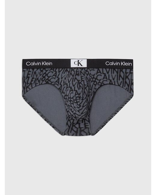 Calvin Klein Gray Briefs - Ck96 for men