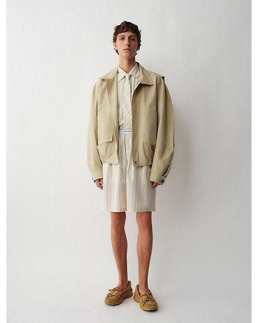 Calvin Klein Nathaniel Button-Down Overhemd in het White voor heren